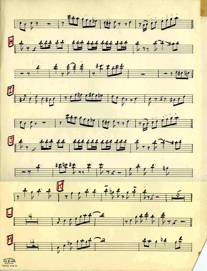Claude Gordon playing trumpet on El Capitan arranged by Billy May - Page 2