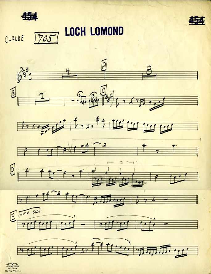 Claude Gordon Solo Loch Lamond - Page 1