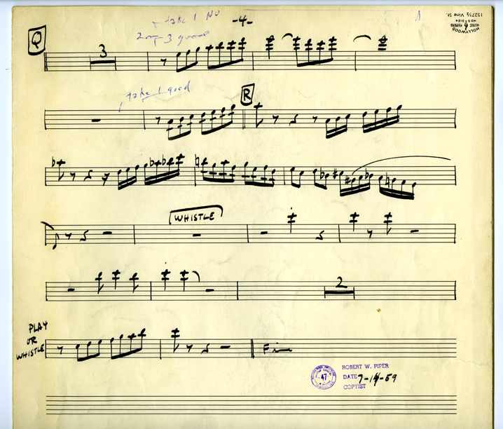 Claude Gordon Playing On The Mall arranged by Billy May - Page 4