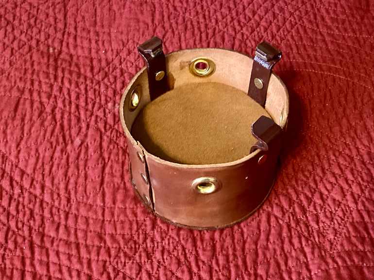 Leather Bucket Mute for Trumpet