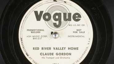 Claude Gordon record Red River Valley