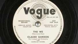 Claude Gordon Record The We