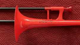 pBone Plastic Trombone - Red